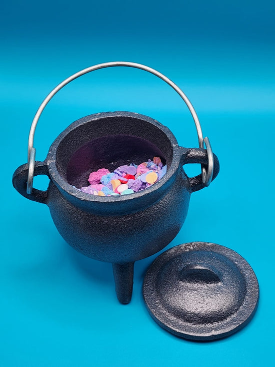 Magic Folks Mini Cast Iron Cauldron | Potion Accessories | Sensory Play Tools