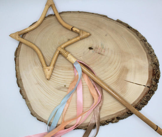 Star Rattan Wand – A Sustainable Magic Wand for Sensory Play